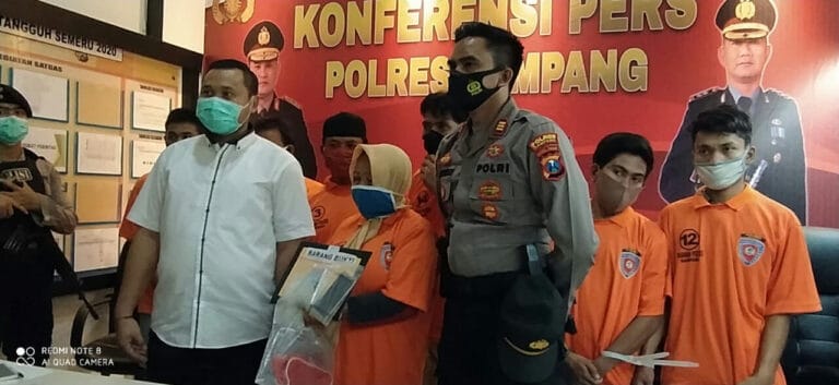 Satuan Reserse (Satres) Narkoba Polres Sampang berhasil menangkap sebanyak 7 tersangka