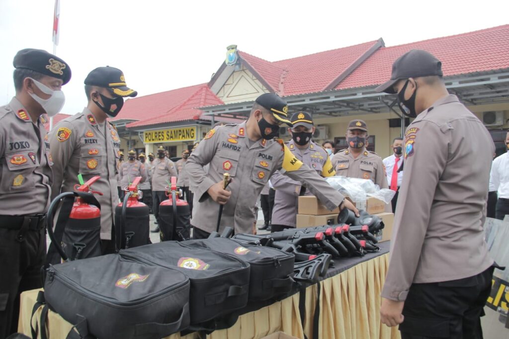 Polres Sampang Siap Bantu Pengamanan Pilkada Sumenep