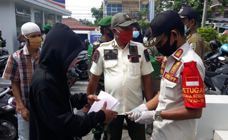 Gelar Operasi Yustisi, Satgas Covid-19 Sampang Jaring 13 Pelanggar Protokol Kesehatan
