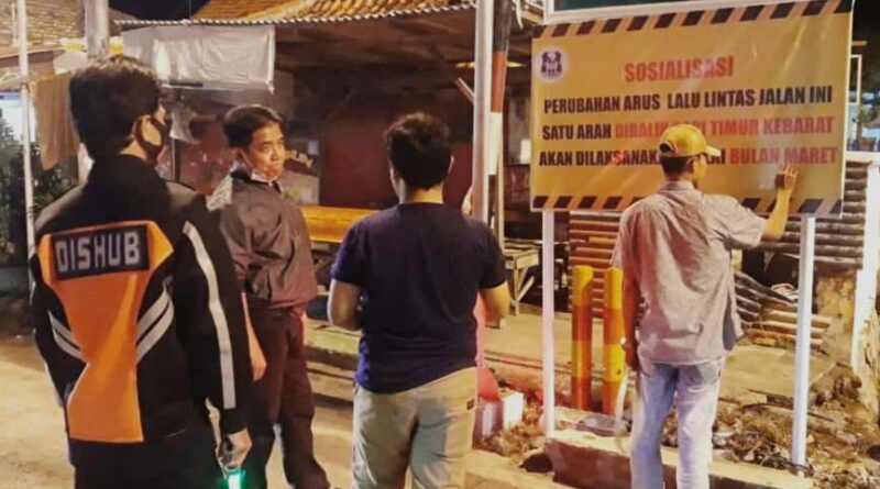Maret 2021, Pemberlakuan Perubahan Arus Lalulintas Sampang Diujicobakan