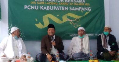 Harlah Ke-98 NU, PCNU Kabupaten Sampang Launching Rumah Yatim Ma'arif