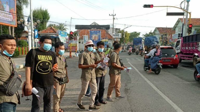 Kecam Kekerasan Oknum Pengawal Men-KKP, Aliansi Jurnalis Sampang lakukan Aksi Solidaritas