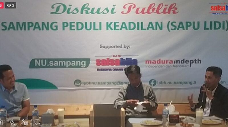 Sapu Lidi LPBH NU, Menyoal Penegakan Hukum di Kabupaten Sampang
