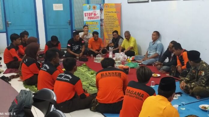 Antisipasi La Nina, BPBD Sampang Bangun Sinergitas Bersama Relawan Kebencanaan