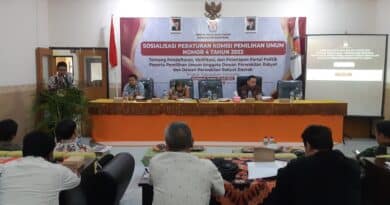 KPU Kabupaten Sampang Gelar Sosialisasi PKPU Nomor 4 Tahun 2022