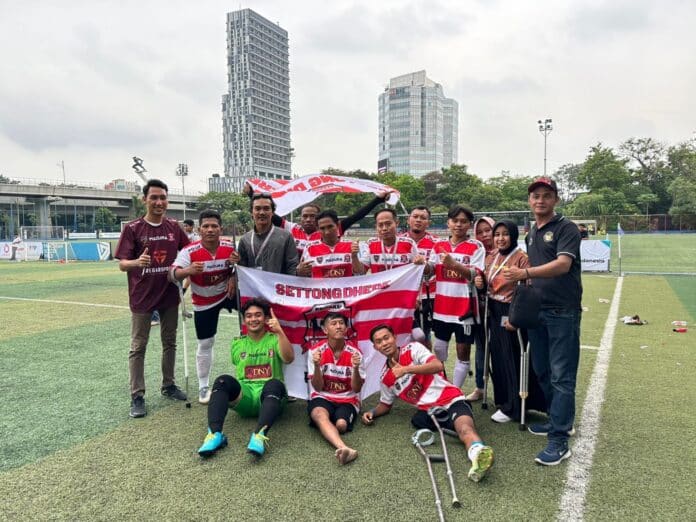 Kisah Perjuangan PERSAM, Keterbatasan, Amputasi, Disabilitas Hingga Juara Piala Menpora 2023