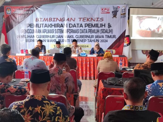 Final, KPU Sumenep Tetapkan 1.967 TPS Pilkada Serentak 2024