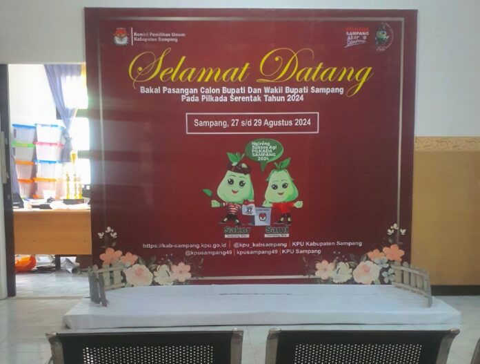 Hari Pertama Pendaftaran Pilkada 2024, KPU Sampang Sepi Pendaftar