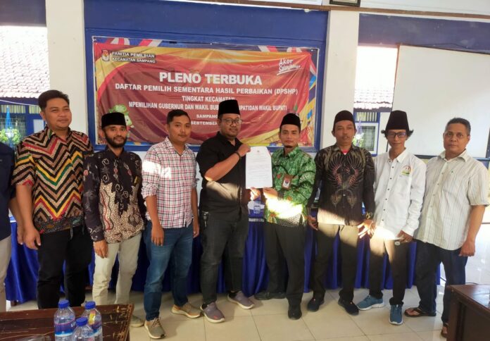 Pilkada Serentak 2024: DPSHP Kecamatan Sampang 93.236 Pemilih