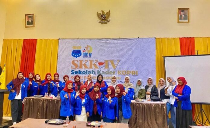Datangkan Ketua Kopri PB PMII, Kopri PC PMII Sampang Gelar SKK ke-4