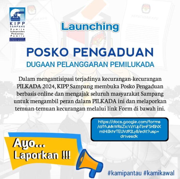 KIPP Kabupaten Sampang Buka Posko Pengaduan Masyarakat