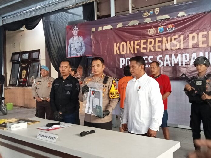 Satreskrim Polres Sampang Tangkap Pelaku Perdagangan Manusia