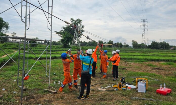 Tangani Gangguan SUTT 150 KV, PLN Pastikan Pasokan Listrik dan Pengamanan Pilkada Tetap Aman