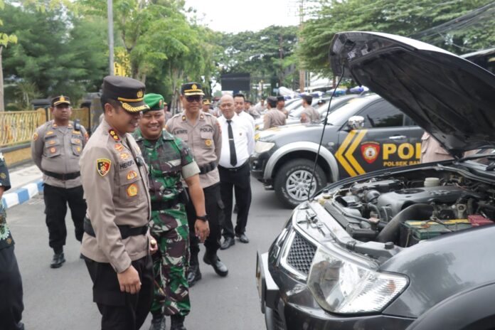 Kapolres Sampang Minta Personel Tanggap Hadapi Bencana