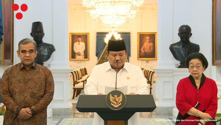 Prabowo: Mari Kita Jaga Persatuan Nasional, Sampaikan Aspirasi dengan Damai