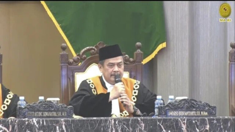 Dwiarso Budi Santiarto Terpilih Jadi Wakil Ketua MA Non-Yudisial