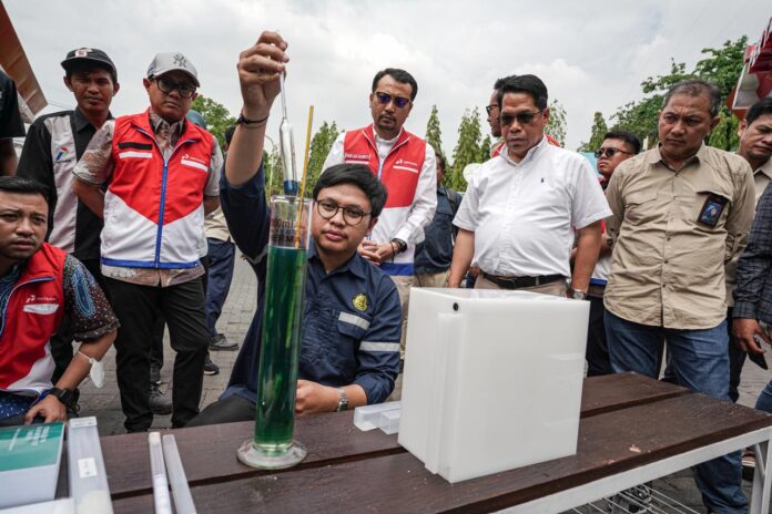 Dirut Pertamina Patra Niaga - Dirjen Migas Tinjau SPBU di Jawa Timur, Tegaskan Komitmen Layani Keluhan Konsumen